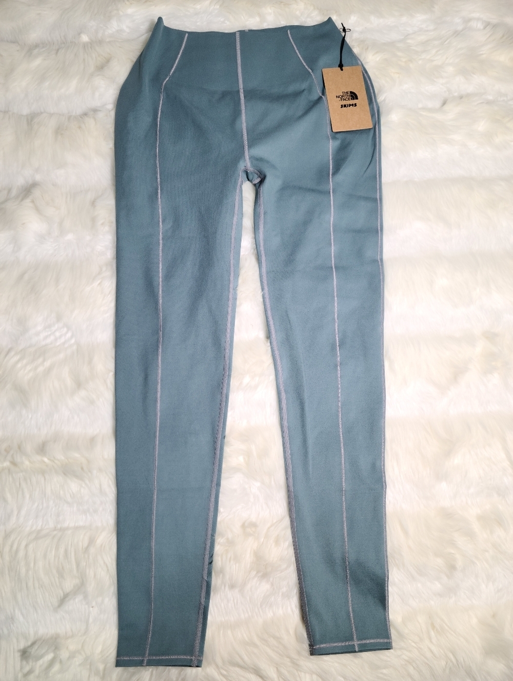 The North Face TNF x SKIMS Refina Leggings SK Kyanite Women Medium NEW